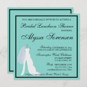 Elegant Bride komt hier voor de Bride Shower Party (Voorkant / Achterkant)