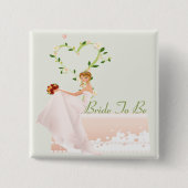 Elegant Bride om Button te zijn (Voorkant)