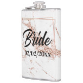 Elegant Bride: Roos Gold Celebration Heupfles (Links)