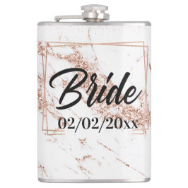 Elegant Bride: Roos Gold Celebration Heupfles