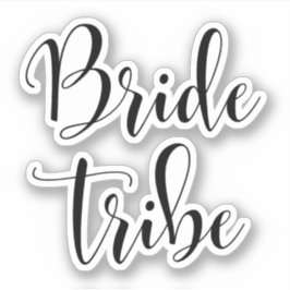 Elegant Bride tribe Sticker