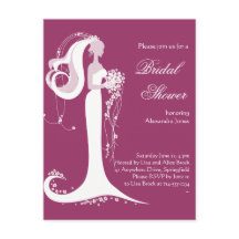 Elegant Bride Vrijgezellenfeest Party Invitation 3