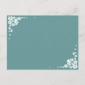 Elegant Bride Vrijgezellenfeest Party Invitation Uitnodiging Briefkaart (Achterkant)