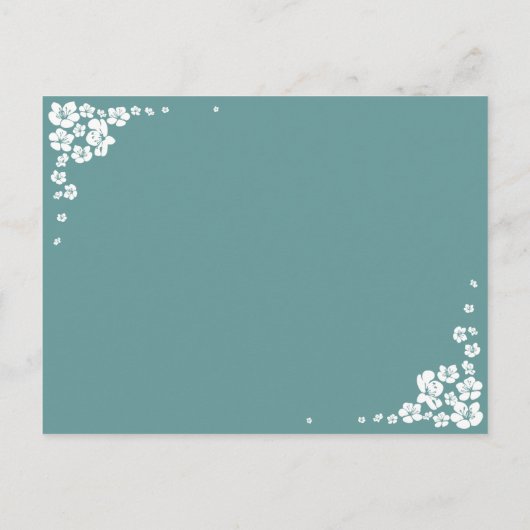 Elegant Bride Vrijgezellenfeest Party Invitation Uitnodiging Briefkaart (Achterkant)