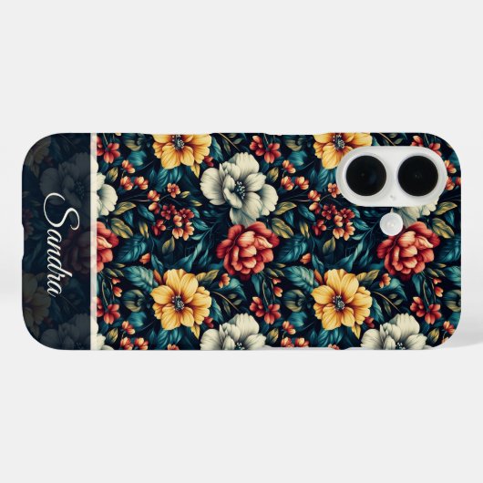 Elegant Bridesmaid Gift Rose Custom Case-Mate iPhone Case (Achterkant (horizontaal))