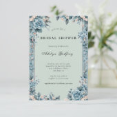 Elegant Bridgerton-geïnspireerd Vrijgezellenfeest Kaart (Staand voorkant)