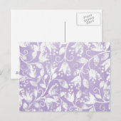 elegant briefkaart (Voorkant / Achterkant)