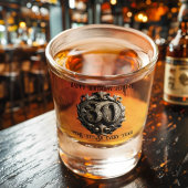 Elegant Bronze 30e verjaardag Shot Glas