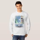 Elegant Brooklyn Bridge Nyc New York City T-shirt (Voorkant volledig)