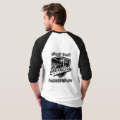 Elegant Brooklyn Logo Design T-shirt (Achterkant volledig)