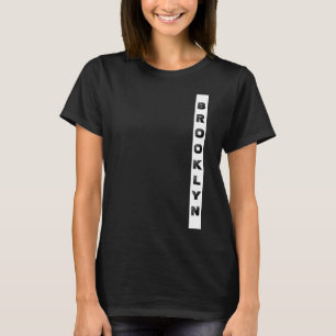 Elegant Brooklyn New York City Nyc Sjabloon Womens T-shirt