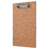 Elegant Brown Abstract herfst leest Patroon Klembord (Links)