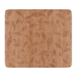 Elegant Brown Abstract herfst leest Patroon Snijplank