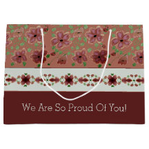 Elegant Brown Floral