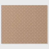 Elegant Brown Floral Wallpaper | Papier voor onmid (Vlak)