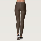 Elegant Brown Leggings (Achterkant)