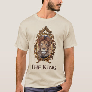  Elegant Brown Lion King Retro Dads T-shirt