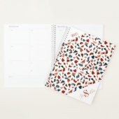 Elegant Brown Monogram Planner (Display)