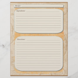 Elegant brown sinaasappel fade recept page