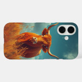 Elegant Brown Tour iPhone 16 Hoesje – Stijlvol cad (Achterkant (horizontaal))