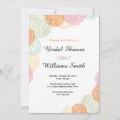 Elegant brudal doucheuitnodiging kaart (Voorkant)