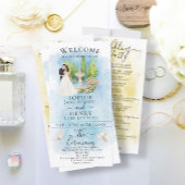 Elegant Bruid & Bruidegom Fontein Trouwprogramma