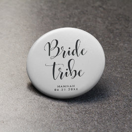 Elegant Bruid stam Ronde Button 3,2 Cm