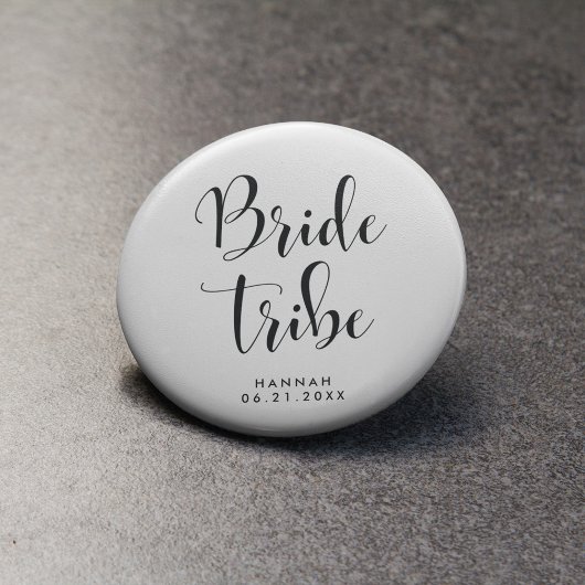 Elegant Bruid stam Ronde Button 3,2 Cm
