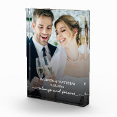 Elegant bruiloft fotoblok (Rechts)