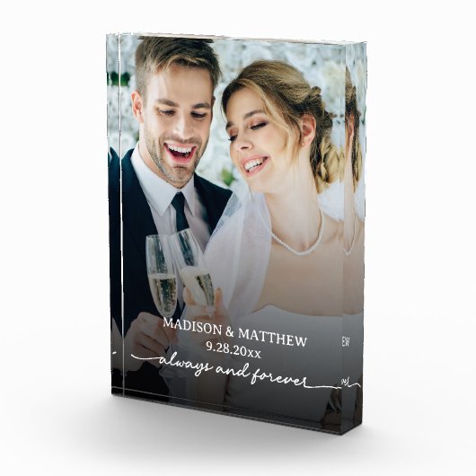 Elegant bruiloft fotoblok (Rechts)