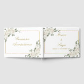 Elegant bruiloft gastenboek (Volledig)