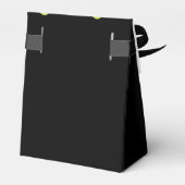 Elegant Bruiloft Groen Hollywood Glam Bedankdoosjes (Achterkant)