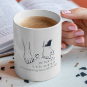 Elegant Bruiloft Jubileum Valentijnsdag Liefde Koffiemok