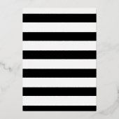 Elegant Bruiloft Menu Kaart Moderne Kalligrafie Fo (Achterkant)