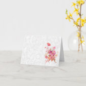 Elegant bruiloft Note-kaarten Kaart (Gele Bloem)