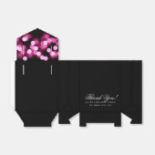 Elegant Bruiloft Roze Hollywood Glam Bedankdoosjes (Uitgevouwen)