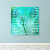 Elegant bruiloft vulbaar Canvas afdrukken (Insitu (Houten vloer))