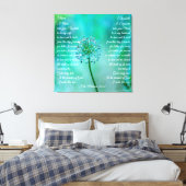 Elegant bruiloft vulbaar Canvas afdrukken (Insitu (Slaapkamer))