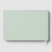 Elegant bruiloftgastboek voor herfst gastenboek (Achterkant)