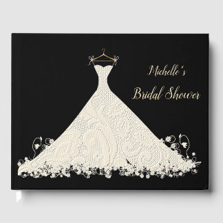 Elegant bruiloftgastenboek gastenboek