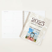 Elegant Bruin Bloemen 2025 Planner (Display)