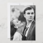 Elegant Bruin  Bloemen Bruiloft Jubileum Kaart (Achterkant)