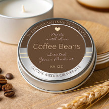 Elegant bruin- en zilververpakkingen