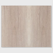 Elegant bruin hout look rustieke nostalgische Natu Cadeaupapier (Vlak)