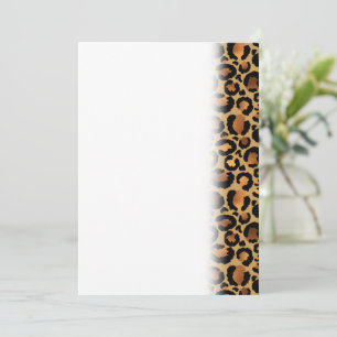 Elegant bruin luipspillen Wild Animal Glam Save The Date