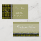 Elegant bruine Visitekaartjes (Voorkant / Achterkant)