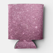 Elegant bruinroze abstracte gips blikjeskoeler (Voorkant)