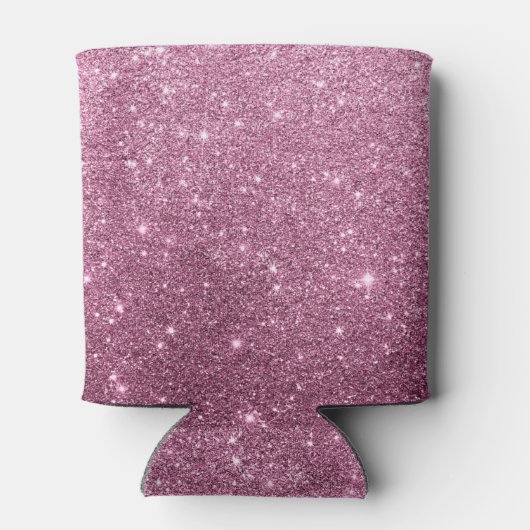 Elegant bruinroze abstracte gips blikjeskoeler (Achterkant)