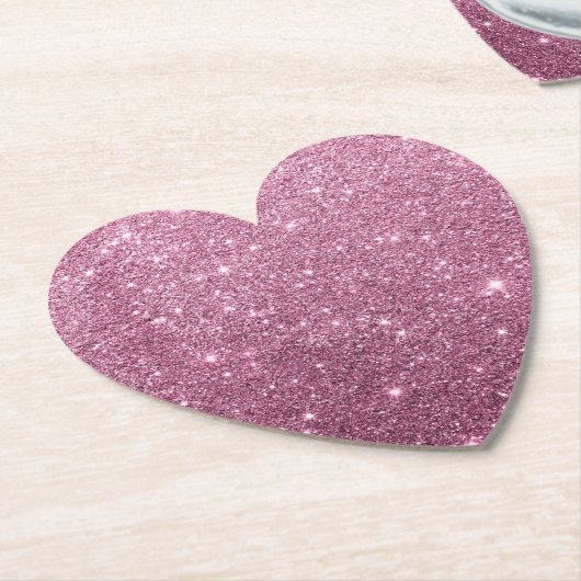 Elegant bruinroze abstracte gips kartonnen onderzetters (Gekanteld)