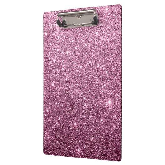 Elegant bruinroze abstracte gips klembord (Links)